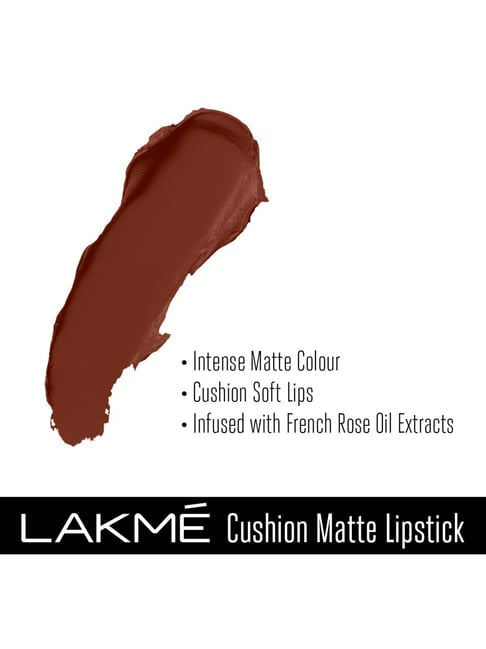 Cosmetics Matte Attack Lipstick brown for Women | Transferproof | Lasts upto 24 hrs