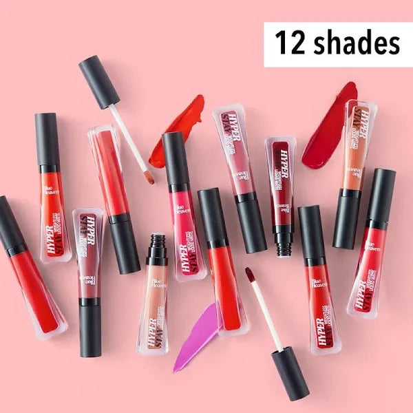 Hyper Stay Liquid Matte Lipstick |
Long-lasting Non-Transfer Matte Lipstick for Women|24 hrs stay