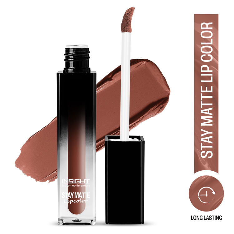 Insight Cosmetics Non Transfer Liquid Lipstick |Matte Texture|Waterproof|