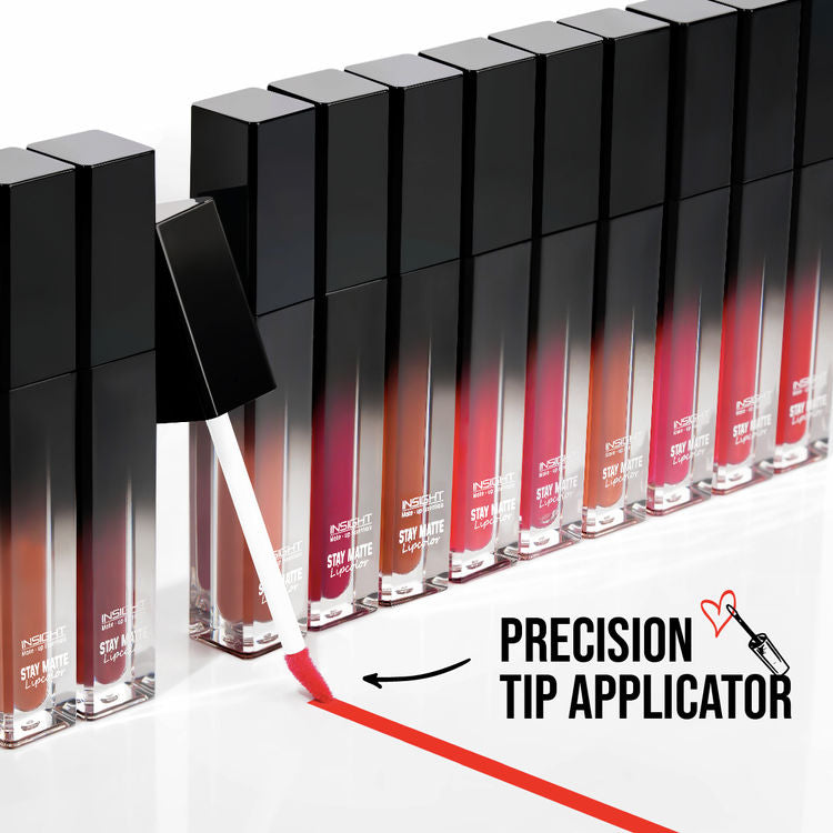Insight Cosmetics Non Transfer Liquid Lipstick |Matte Texture|Waterproof|
