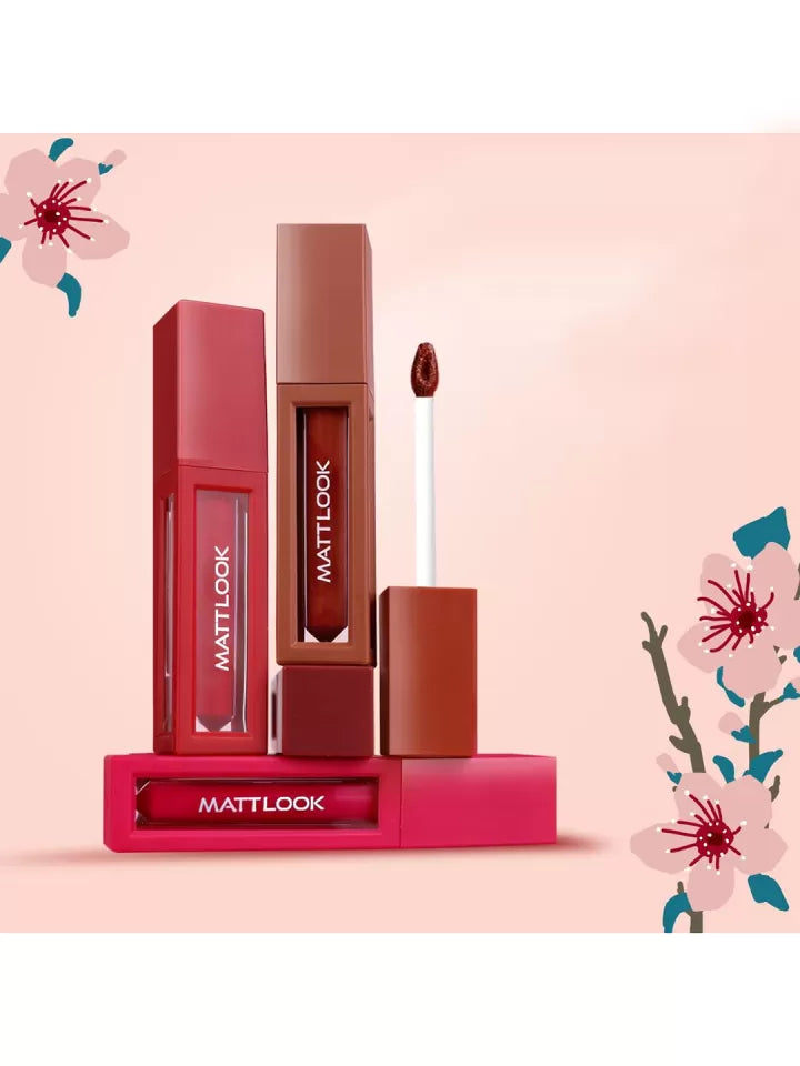 MATTLOOK Stayxtend Non Sticky Lip Mousse Enriched With Vitamin|water proof
