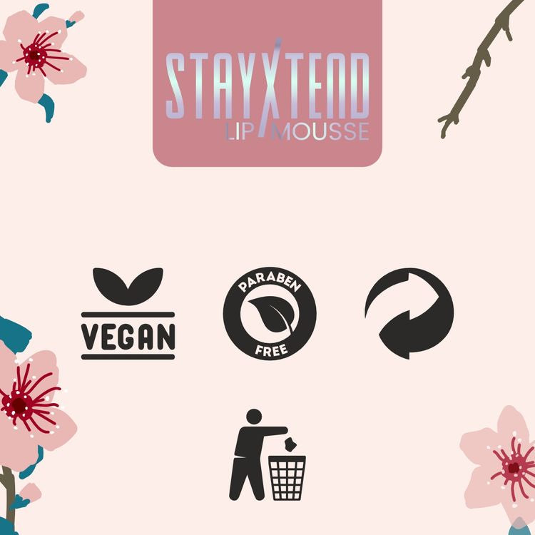 MATTLOOK Stayxtend Non Sticky Lip Mousse
Enriched With Vitamin | water proof