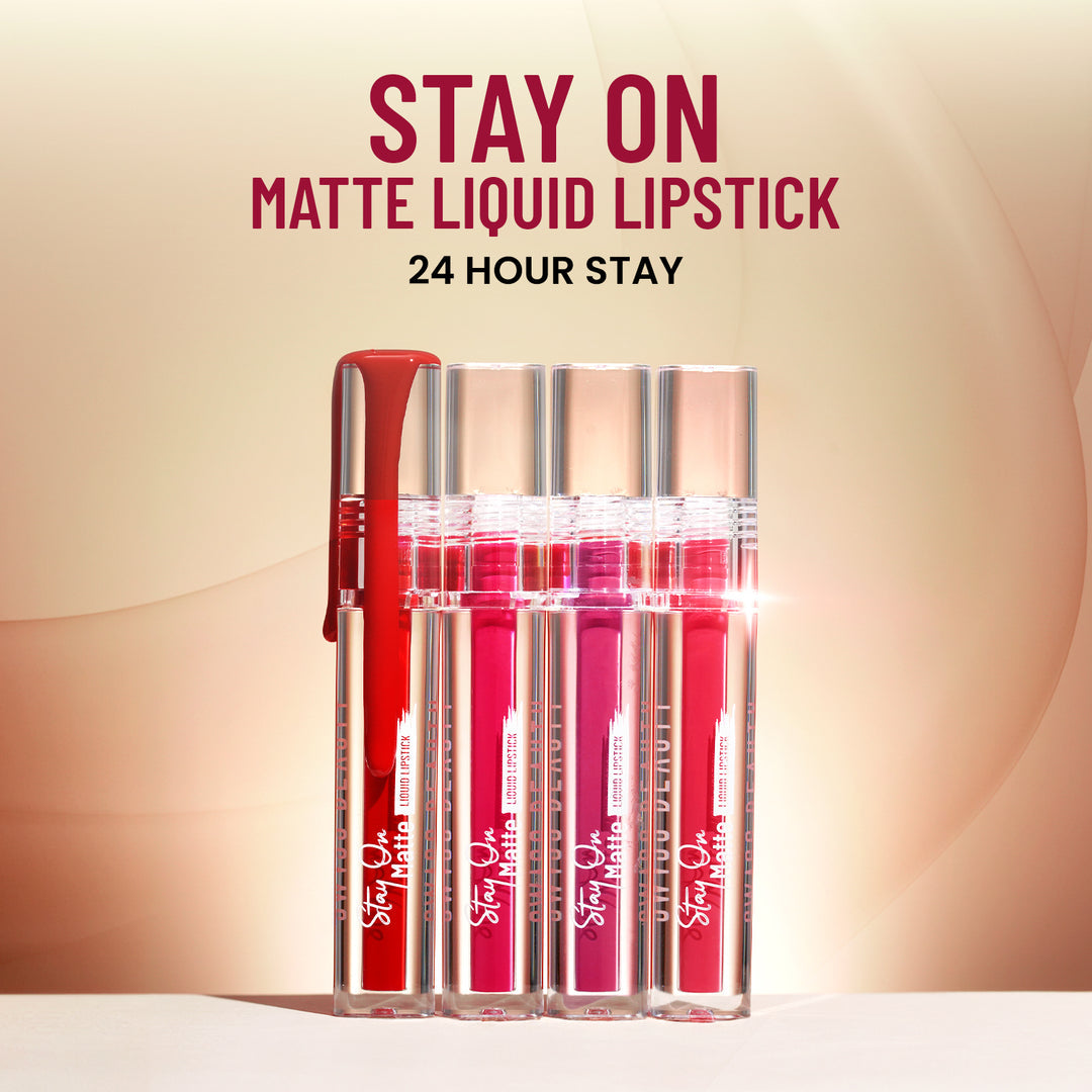 SWISS BEAUTY STAY ON MATTE LIQUID LIPSTICK