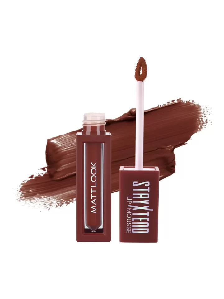 MATTLOOK Stayxtend Non Sticky Lip Mousse Enriched With Vitamin|water proof