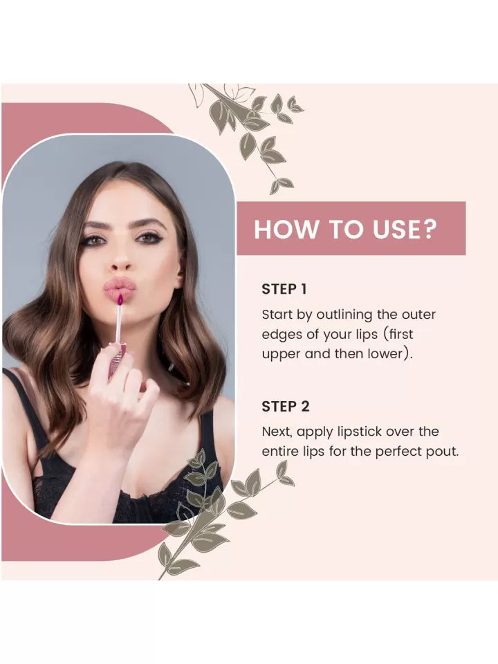 MATTLOOK Stayxtend Non Sticky Lip Mousse Enriched With Vitamin|water proof
