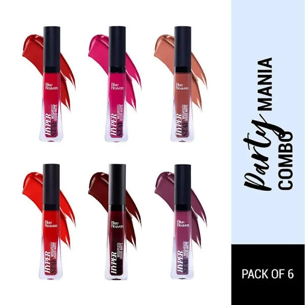 Hyper Stay Liquid Matte Lipstick |
Long-lasting Non-Transfer Matte Lipstick for Women|24 hrs stay