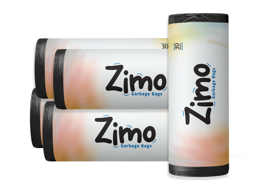 Zimo garbage bags, medium 5 rolls/ 150 pcs