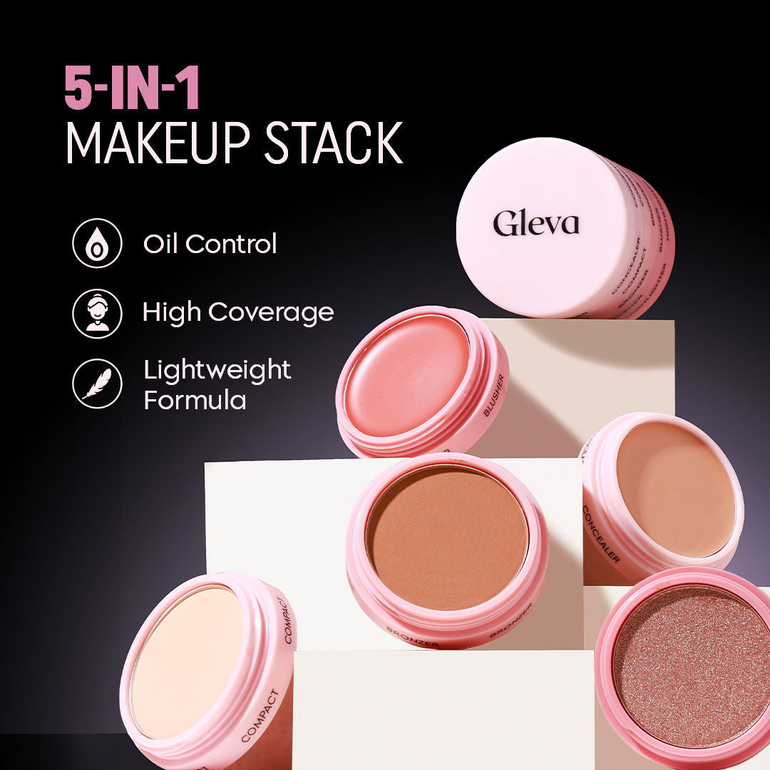 5 in 1 makeup stack