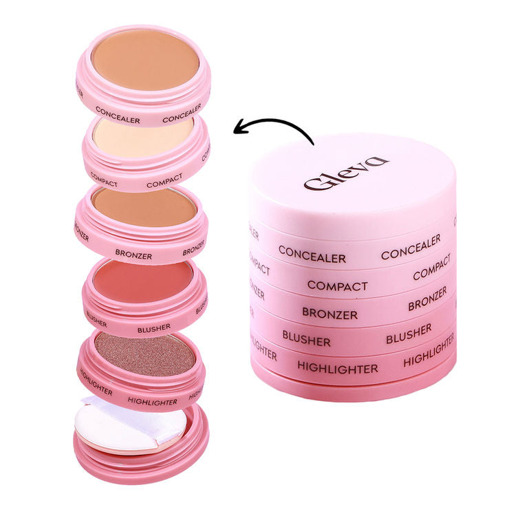 5 in 1 makeup stack