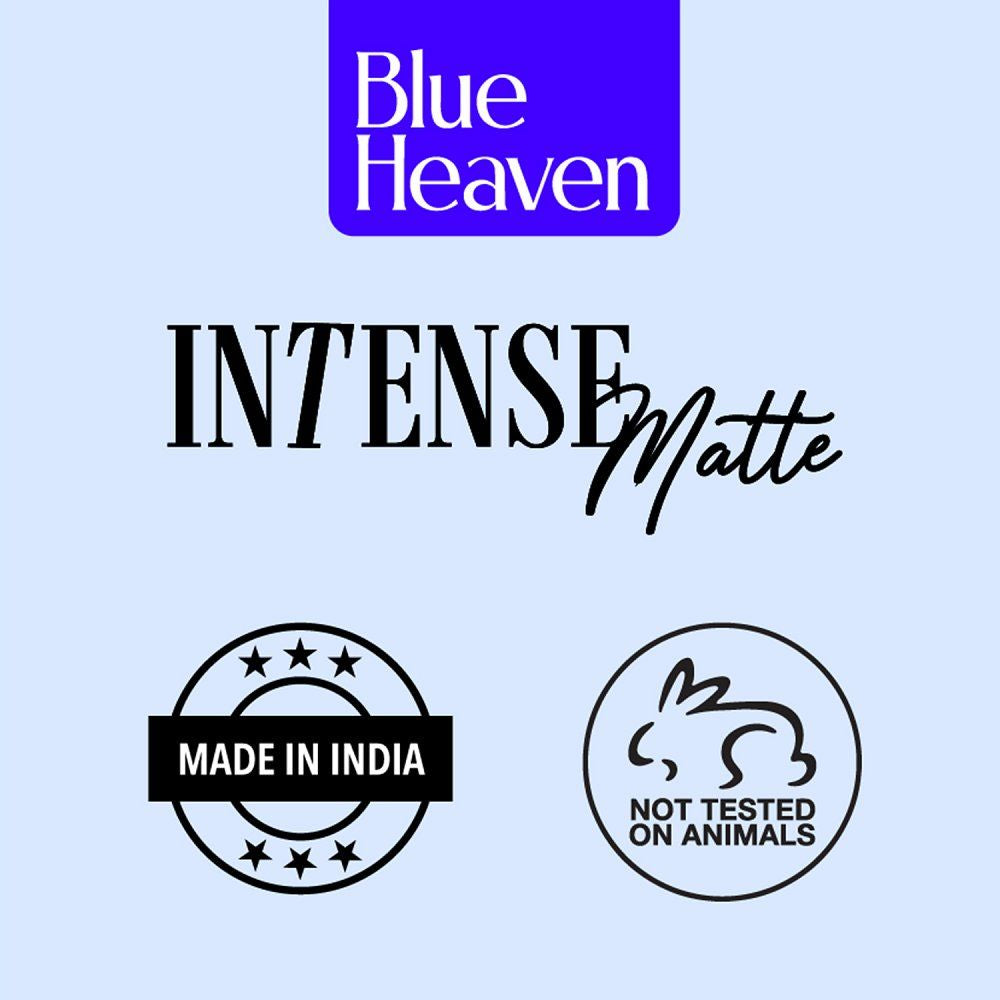 Blue Heaven Intense Matte Lipstick  Swirl | water proof